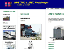 Tablet Screenshot of hestehenger.com